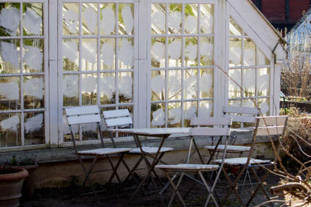 The beautiful old greenhouse in Denmark