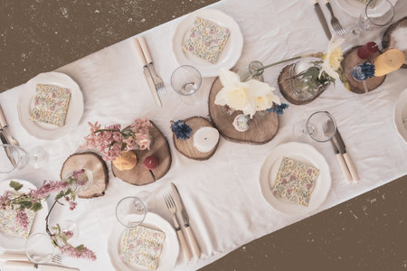 The beautiful Danish Easter table