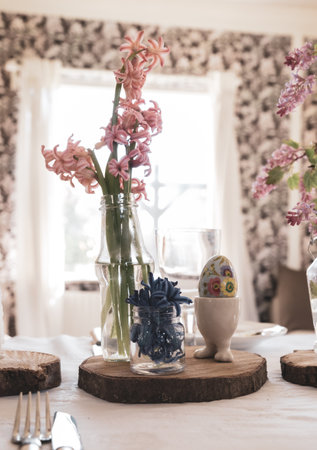 The beautiful Danish Easter table