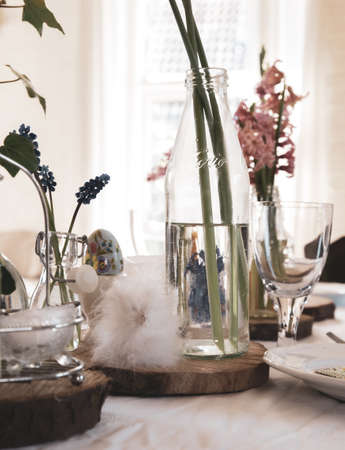 The beautiful Danish Easter table
