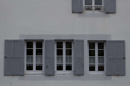 The beautiful house in Ouistrehamの写真素材