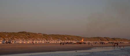 The beautiful Danish Western coastの写真素材