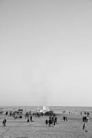 The beautiful Danish Western coastの写真素材