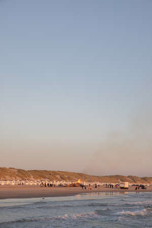 The beautiful Danish Western coastの写真素材