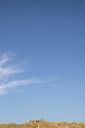 The beautiful Danish Western coastの写真素材