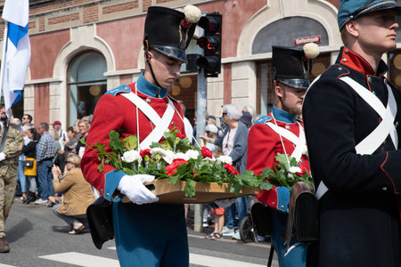 The 6th of July celebration in Fredericia, Denmarkのeditorial素材