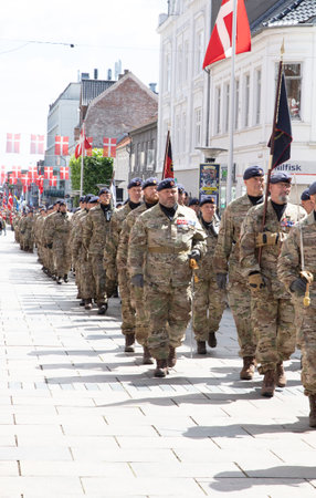 The 6th of July celebration in Fredericia, Denmarkのeditorial素材