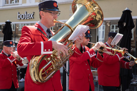 The 6th of July celebration in Fredericia, Denmarkのeditorial素材