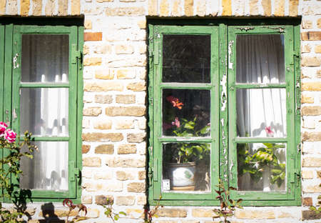 The beautiful old Danish window