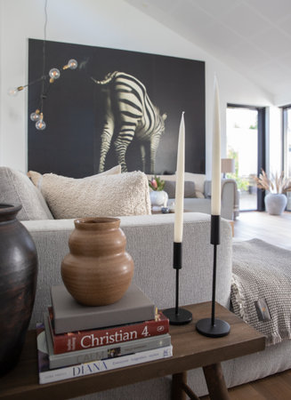 The beautiful Danish modern homeの写真素材