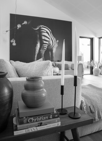 The beautiful Danish modern homeの写真素材