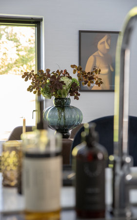 The beautiful Danish modern homeの写真素材