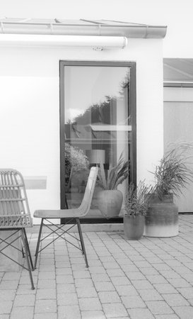 The beautiful Danish modern homeの写真素材
