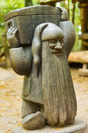 Wooden Dwarfの写真素材