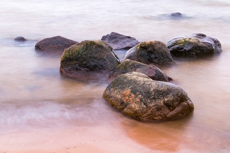 Stones In The Seaの写真素材