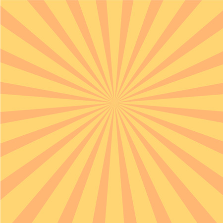 Orange sun rayのイラスト素材