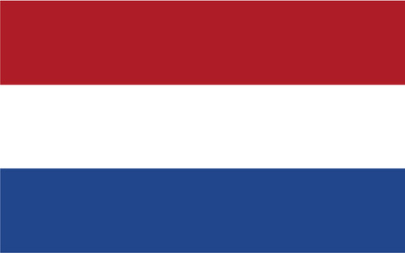 Netherland Flagのイラスト素材