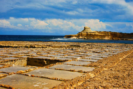 Qolla l Bajda Battery is an artillery battery in Zebbug, Gozo, Maltaの写真素材