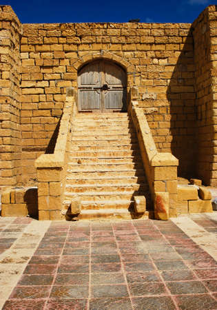 Qolla l Bajda Battery is an artillery battery in Zebbug, Gozo, Maltaの写真素材