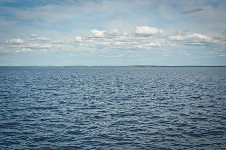 Gorky reservoir in summer