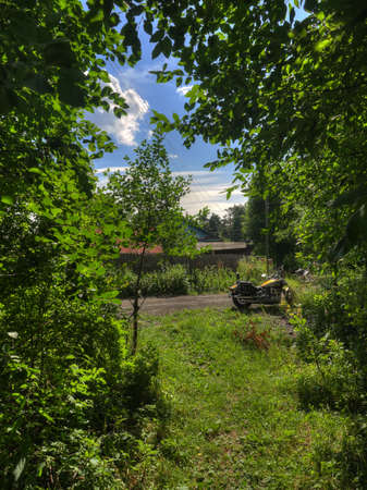 the ancient city of Yuryevets of the Nizhny Novgorod regionの写真素材