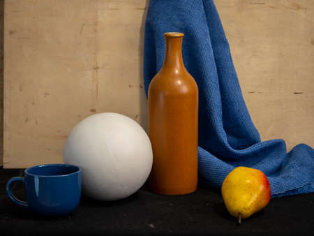 academic setting for drawing and paintingの写真素材