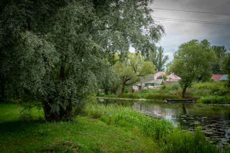 Journey to the ancient Russian city of Pereslavl-Zalesskyの写真素材