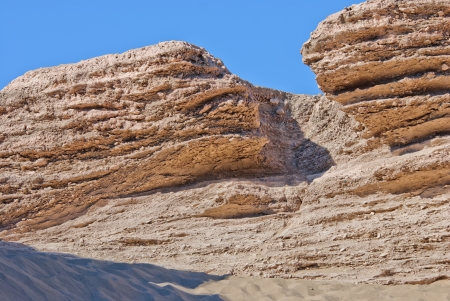 desert in Inner Mongolia, Chinaの写真素材