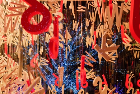 decoration in shop, Beijing, Chinaの写真素材