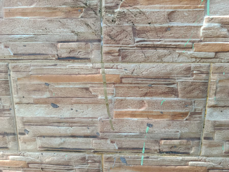 Background of brick wall texture, Thailand. Close-up image.