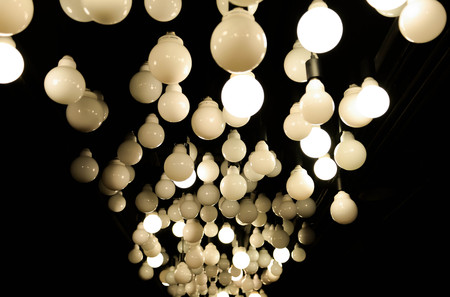 Lighting ball - Ceiling lampの写真素材