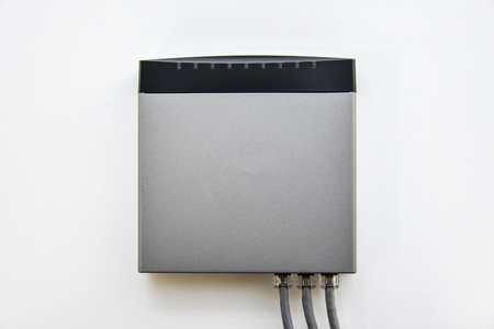 8 ports of small network switch