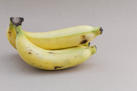 Ripe bananas, yellow bananasの写真素材