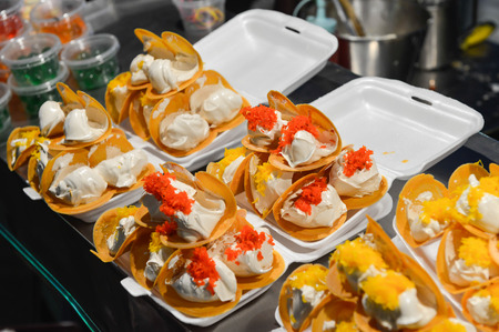 Thai Crispy Pancakeの写真素材