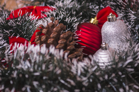 Decoration for the Christmas tree.の写真素材