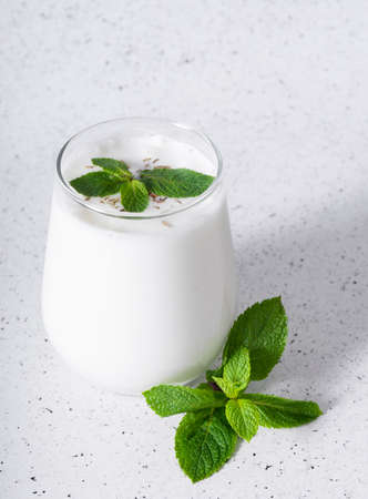 Indian cold drink salty Lassi. It is prepared on the basis of yogurt with the addition of water,...