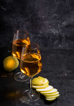 amber or orange wine made from white grapes