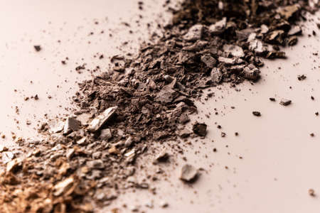 selective focus, broken eye shadow scatteredの写真素材