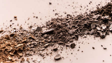 selective focus, broken eye shadow scatteredの写真素材