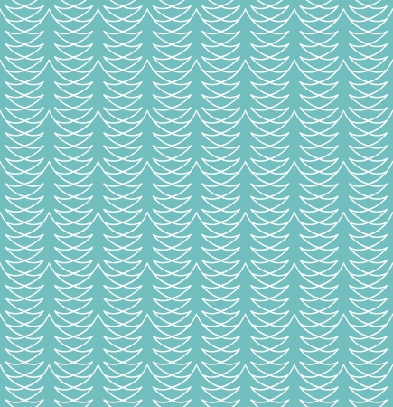 Seamless stylish blue christmas tree patternのイラスト素材