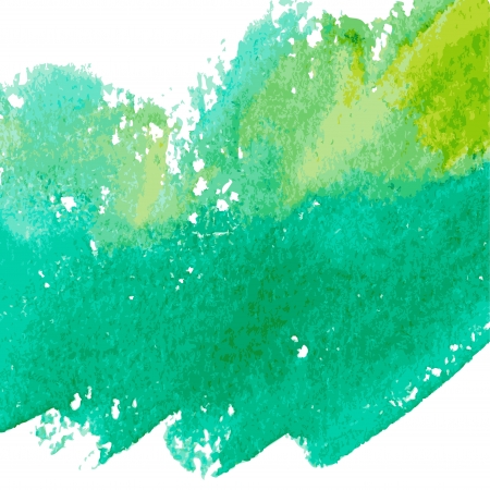 Beautiful green watercolor background. のイラスト素材