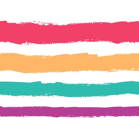 Seamless grunge color stripes. Elements for designのイラスト素材