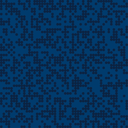 Blue dots patternのイラスト素材