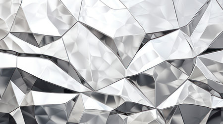 Abstract crystal background, 3d render, 3d illustration, wallpaperの素材