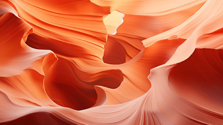Abstract background of the red sandstone in the Antelope Canyon in Arizonaの素材