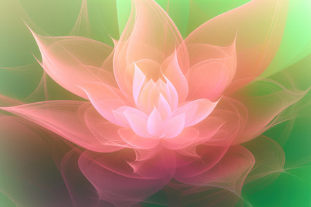abstract fractal background a computer-generated 2D illustration, textureの素材
