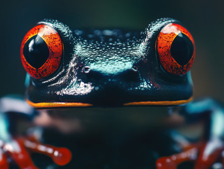 Red-eyed poison dart frog - Agalychnis callidryasの素材