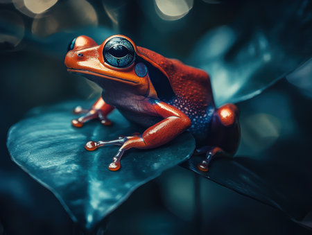 Red-eyed tree frog (Agalychnis callidryas)の素材