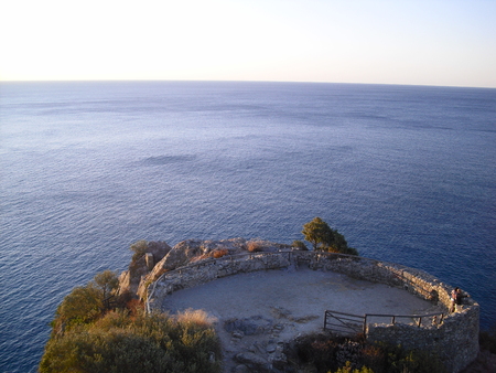 sea ??and rocksの写真素材