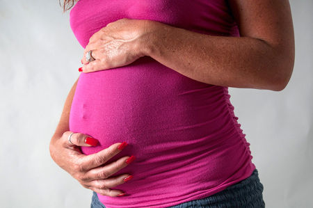 pregnant womanの写真素材